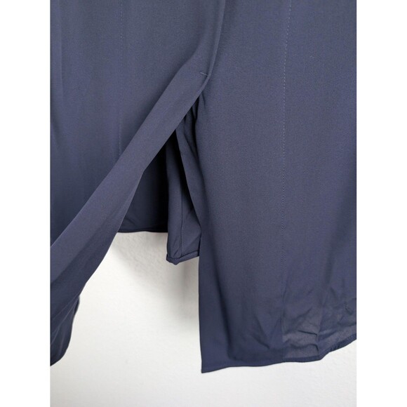 Banana Republic Shirt Womens Small Petite Silk Sleeveless Button Up Top - Picture 6 of 8